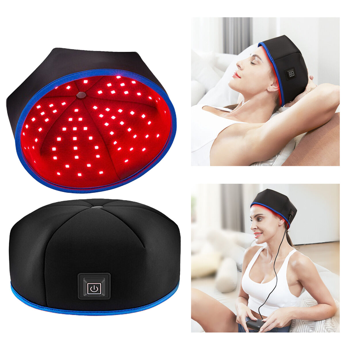 RevitaCap™ Red Light Therapy Hat – Infrared LED Cap for Hair Growth & Scalp Health