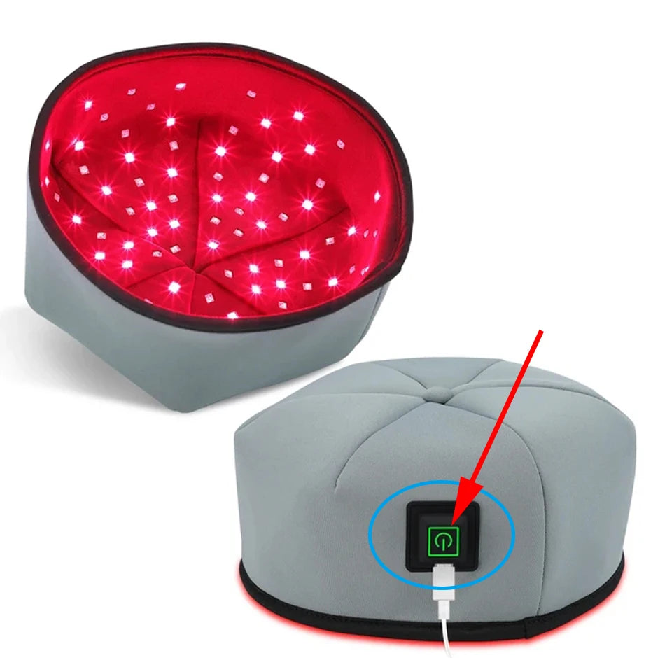 RevitaCap™ Red Light Therapy Hat – Infrared LED Cap for Hair Growth & Scalp Health