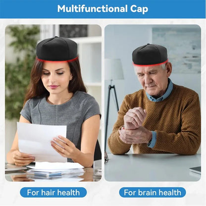 RevitaCap™ Red Light Therapy Hat – Infrared LED Cap for Hair Growth & Scalp Health