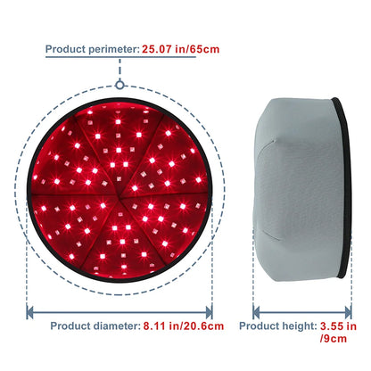 RevitaCap™ Red Light Therapy Hat – Infrared LED Cap for Hair Growth & Scalp Health